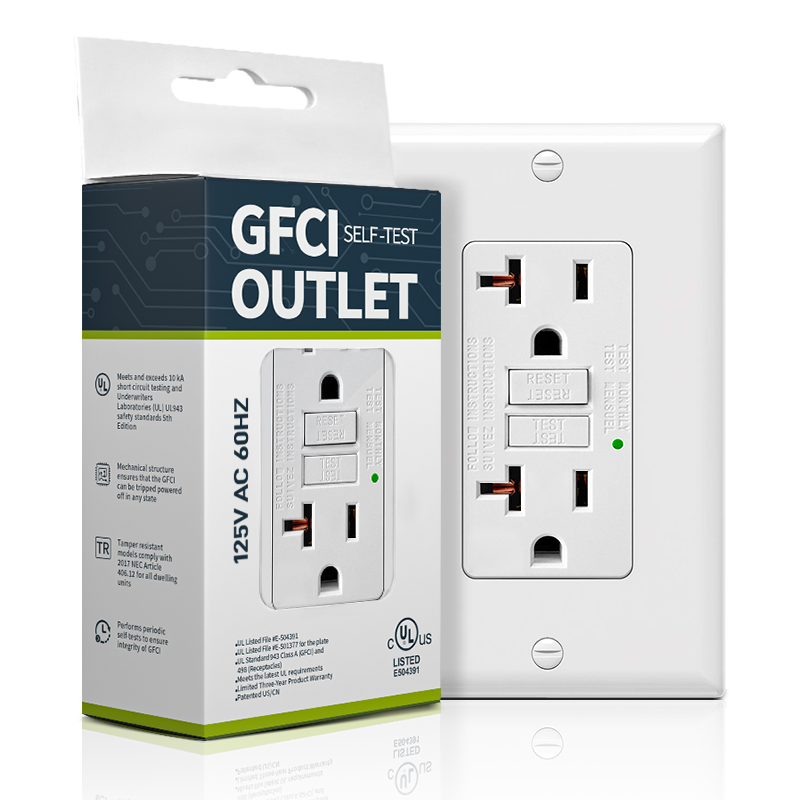 GF20 White standard retail packaging