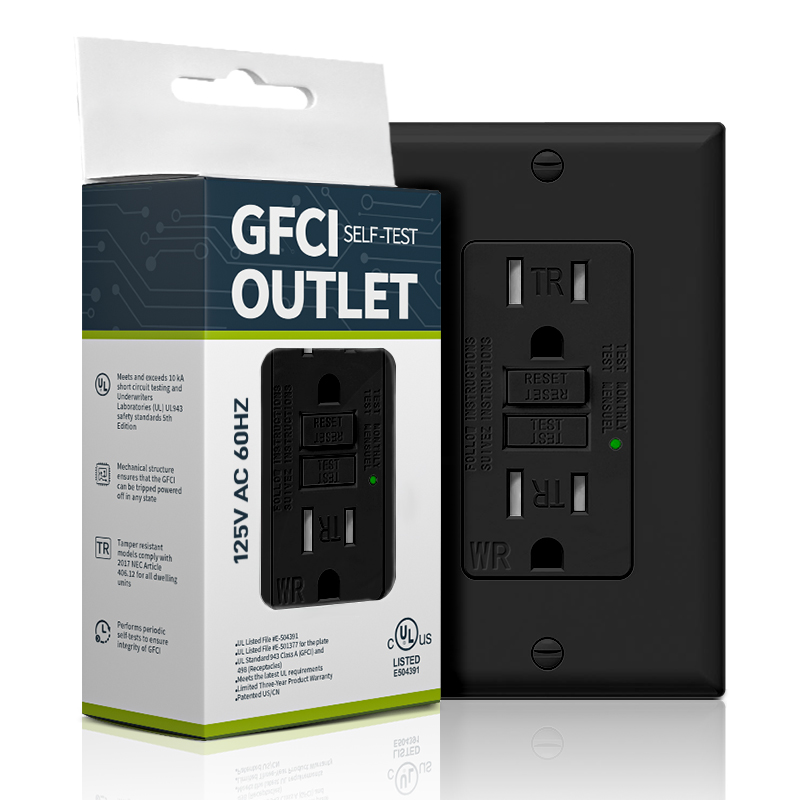 GW15 Black standard retail packaging
